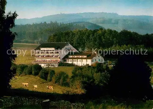 AK / Ansichtskarte Waldmichelbach Sonnen Cafe Hotel Kreidacher Hoehe Odenwald Kat. Wald Michelbach