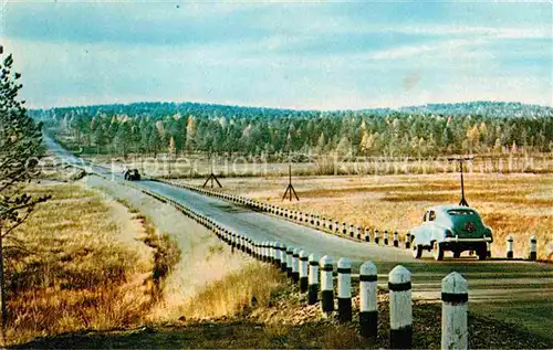 AK / Ansichtskarte Irkutsk Way from Irkutsk to Lake Baikal Kat. Irkutsk