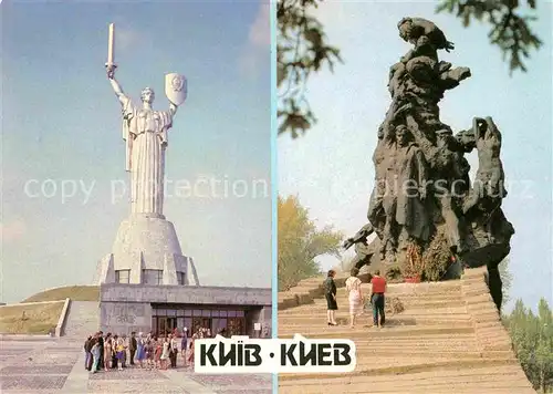 AK / Ansichtskarte Kiev Kiew Denkmal