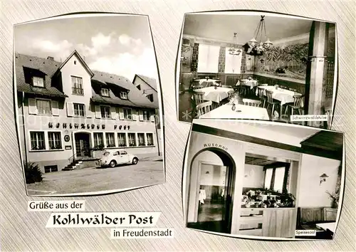 AK / Ansichtskarte Freudenstadt Kohlwaelder Post Kat. Freudenstadt