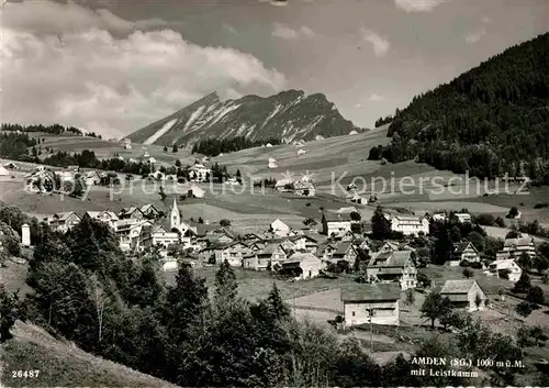 AK / Ansichtskarte Amden SG Panorama Kat. Amden