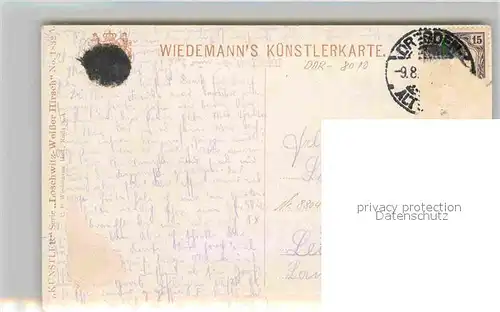 AK / Ansichtskarte Verlag Wiedemann WIRO Nr. 1832 A Loschwitz Weisser Hirsch Schwebebahn Kat. Verlage