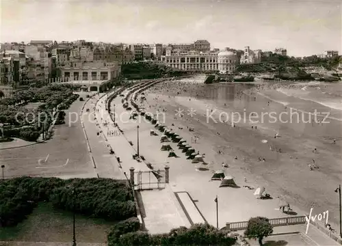 AK / Ansichtskarte Biarritz Pyrenees Atlantiques Grande Plage Kat. Biarritz