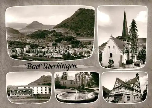 AK / Ansichtskarte Bad ueberkingen Brunnen Kirche Panorama  Kat. Bad ueberkingen