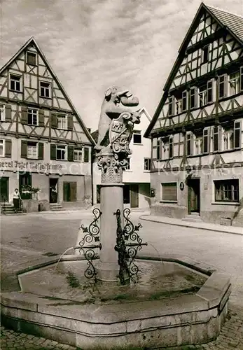 AK / Ansichtskarte Wiesensteig Marktplatz Kat. Wiesensteig