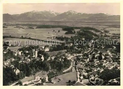 AK / Ansichtskarte Bad Aibling Fliegeraufnahme Kat. Bad Aibling