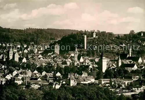 AK / Ansichtskarte Ravensburg Wuerttemberg Tuerme der Stadt Kat. Ravensburg