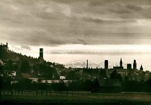 AK / Ansichtskarte Ravensburg Wuerttemberg Panorama  Kat. Ravensburg