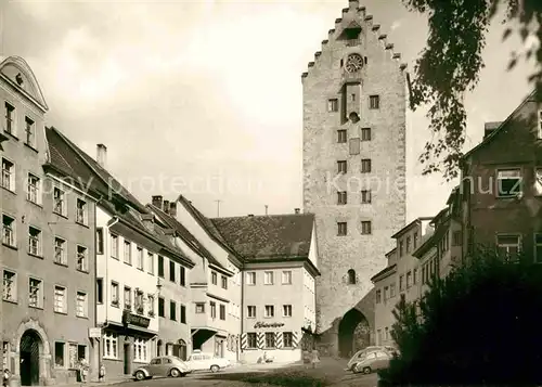 AK / Ansichtskarte Ravensburg Wuerttemberg Obere Marktstrasse Obertor  Kat. Ravensburg