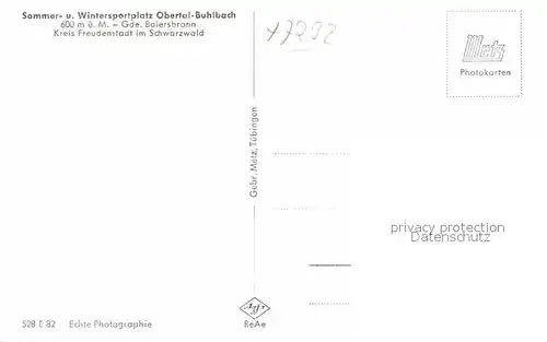 AK / Ansichtskarte Buhlbach Obertal Panorama 