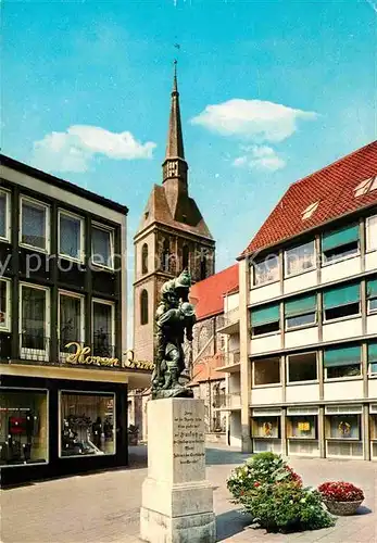 AK / Ansichtskarte Hildesheim Huckup und St Andreaskirche Kat. Hildesheim