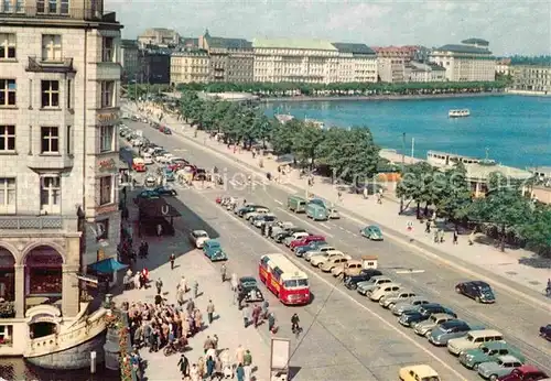 AK / Ansichtskarte Hamburg Jungfernstieg und Binnenalster Kat. Hamburg