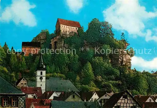 AK / Ansichtskarte Pottenstein Oberfranken Schloss Kat. Pottenstein