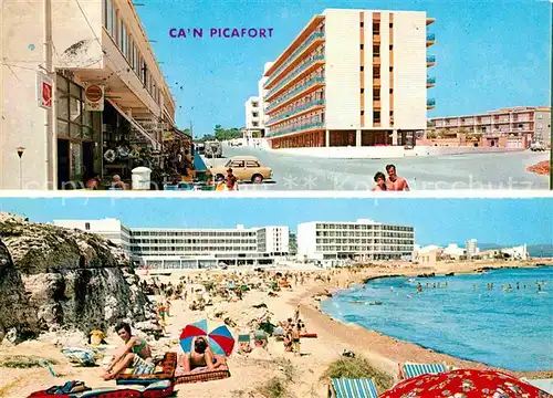 AK / Ansichtskarte Can Picafort Mallorca Hotel Strand Kat. Spanien