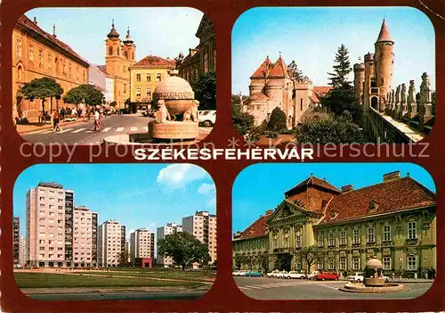 AK / Ansichtskarte Szekesfehervar Orts und Teilansichten Kat. Szekesfehervar