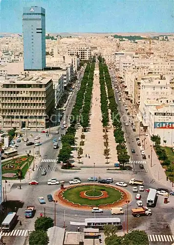 AK / Ansichtskarte Tunis Avenue Habib Bourguiba Kat. Tunis