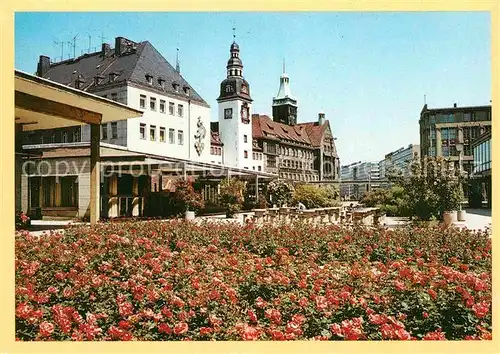 AK / Ansichtskarte Karl Marx Stadt Rosenhof Rathaus Kat. Chemnitz