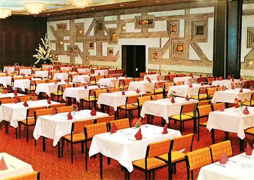 AK / Ansichtskarte Warnemuende Ostseebad Hotel Neptun Bernsteinsaal Restaurant Kat. Rostock