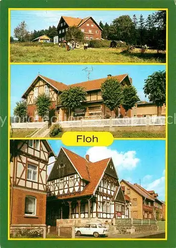 AK / Ansichtskarte Floh Seligenthal Restaurant Ebertswiese Feldschloesschen Erholungsheim Freundschaft Kat. Floh Seligenthal