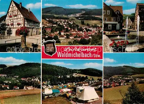 AK / Ansichtskarte Waldmichelbach Teilansichten Luftkurort Campingplatz Kat. Wald Michelbach