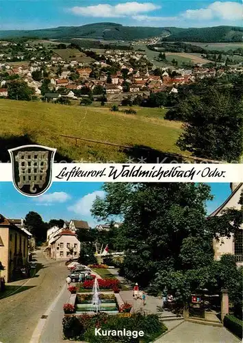 AK / Ansichtskarte Waldmichelbach Panorama Luftkurort Kuranlage Kat. Wald Michelbach