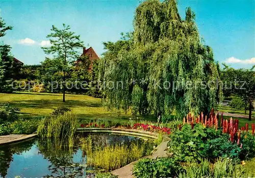 AK / Ansichtskarte Voelklingen Schillerpark Teich Kat. Voelklingen