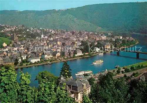 AK / Ansichtskarte Traben Trarbach Panorama Wein und Kurstadt an der Mosel Kat. Traben Trarbach