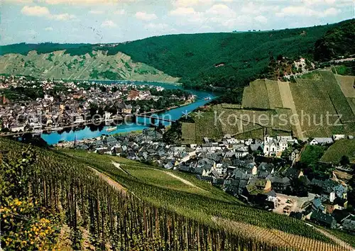 AK / Ansichtskarte Traben Trarbach Panorama Wein und Kurstadt an der Mosel Kat. Traben Trarbach