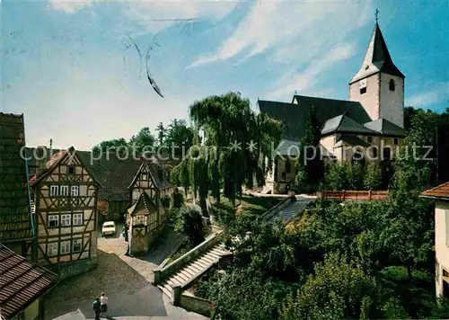 AK / Ansichtskarte Bad Orb Kleines Haus und St Martinskirche Kat. Bad Orb