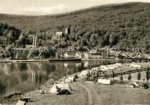 AK / Ansichtskarte Miltenberg Main Panorama Campingplatz Kat. Miltenberg