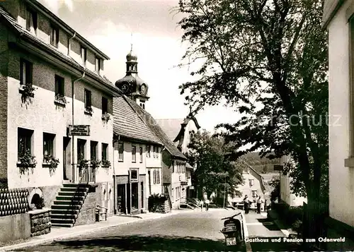 AK / Ansichtskarte Struempfelbrunn Gasthaus Pension zum Odenwald Kat. Waldbrunn