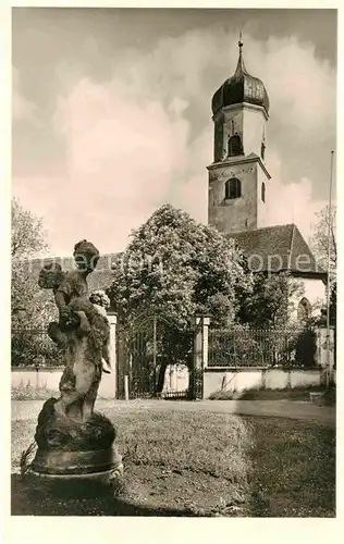 AK / Ansichtskarte Isny Allgaeu Nikolauskirche Kat. Isny im Allgaeu