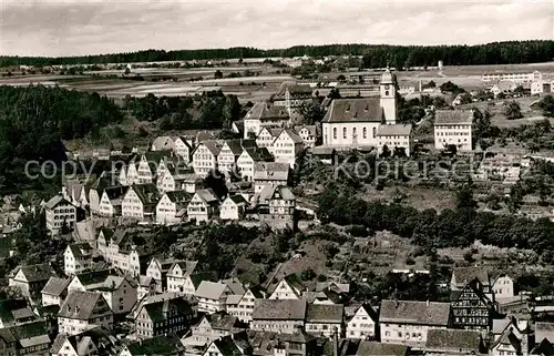 AK / Ansichtskarte Altensteig Schwarzwald Teilansicht Kirche 