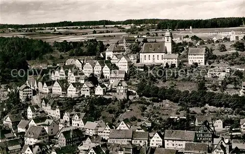 AK / Ansichtskarte Altensteig Schwarzwald Teilansicht Kirche