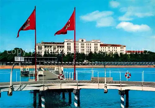 AK / Ansichtskarte Venezia Lido Spiaggia Hotel des Bains