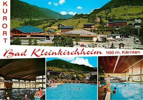 AK / Ansichtskarte Bad Kleinkirchheim Kaernten Alpentherme Hallen und Bewegungsbad Freibad Kat. Bad Kleinkirchheim