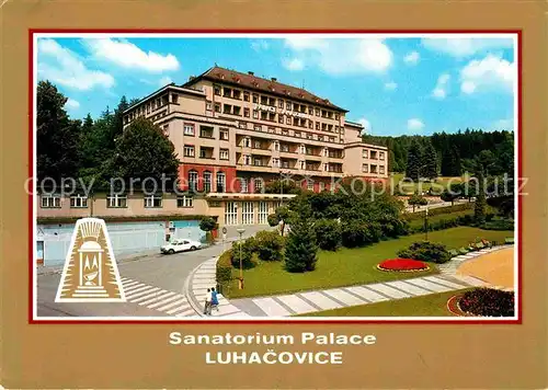 AK / Ansichtskarte Luhacovice Sanatorium Palace Kat. Tschechische Republik