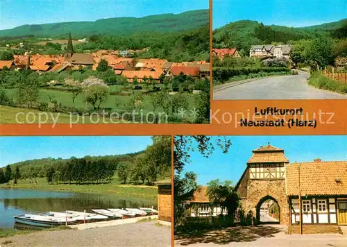 AK / Ansichtskarte Neustadt Harz Kurhaus Haus Lebenswende Gondelteich Torstrasse Kat. Neustadt Harz