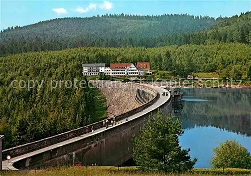 AK / Ansichtskarte Schwarzenbachtalsperre Schwarzenbachhotel mit Hallenbad Kat. Forbach