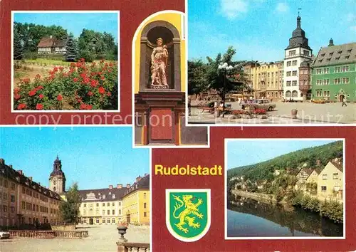 AK / Ansichtskarte Rudolstadt Volkskundemuseum Heidecksburg Schwarza Kat. Rudolstadt