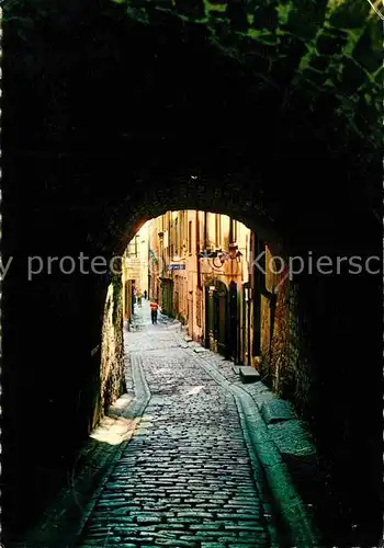 Stockholm Gamla Sta n Gasgraend The Old Town Altstadt Gasse Kat. Stockholm