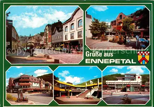 Ennepetal Stadt der Kluterthoehle Innenstadt Marktplatz Haus Ennepetal Gebaeude Kat. Ennepetal