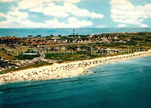 Hoernum Sylt Nordseebad Fliegeraufnahme Kat. Hoernum (Sylt)