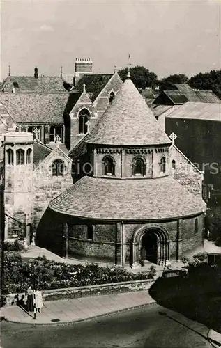 Cambridge Cambridgeshire Round Church Holy Sepulcure Church Tucks Post Card