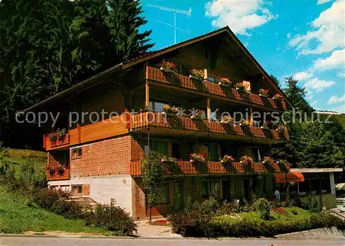 AK / Ansichtskarte Wildbad Schwarzwald Hotel Pension Christa Maria Kat. Bad Wildbad