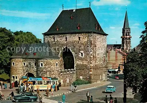 AK / Ansichtskarte Aachen Ponttor Kat. Aachen