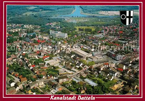 AK / Ansichtskarte Datteln Kanalstadt Luftaufnahme Kat. Datteln