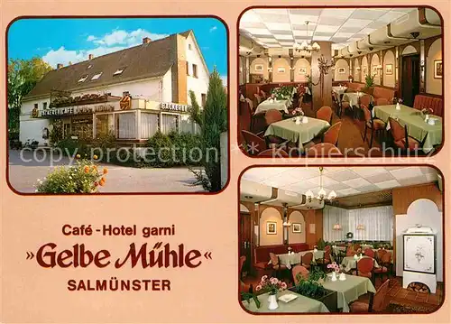 AK / Ansichtskarte Salmuenster Bad Soden Cafe Hotel Garni Gelbe Muehle Kat. Bad Soden am Taunus