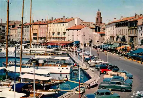 AK / Ansichtskarte Saint Tropez Var Le Quai Bailli de Suffren et le Quai Jean Jaures Kat. Saint Tropez