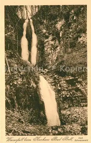 AK / Ansichtskarte Bad Boll Wasserfall Kat. Boll